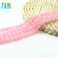 L-0094 High QualityRose Quartz Synthetic Natural Loose Gemstone Smooth Round Beads Bulk Supplies